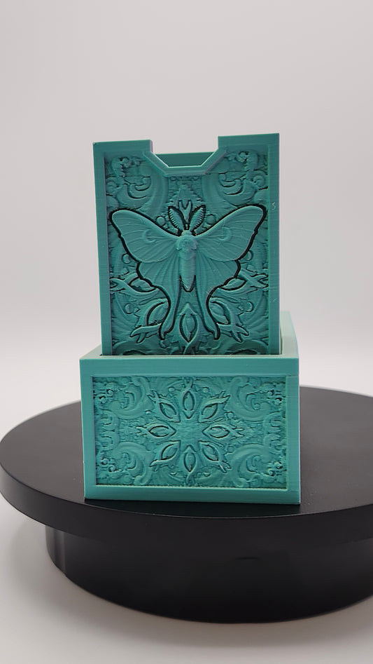 Luna Moth Folding Dice Tower