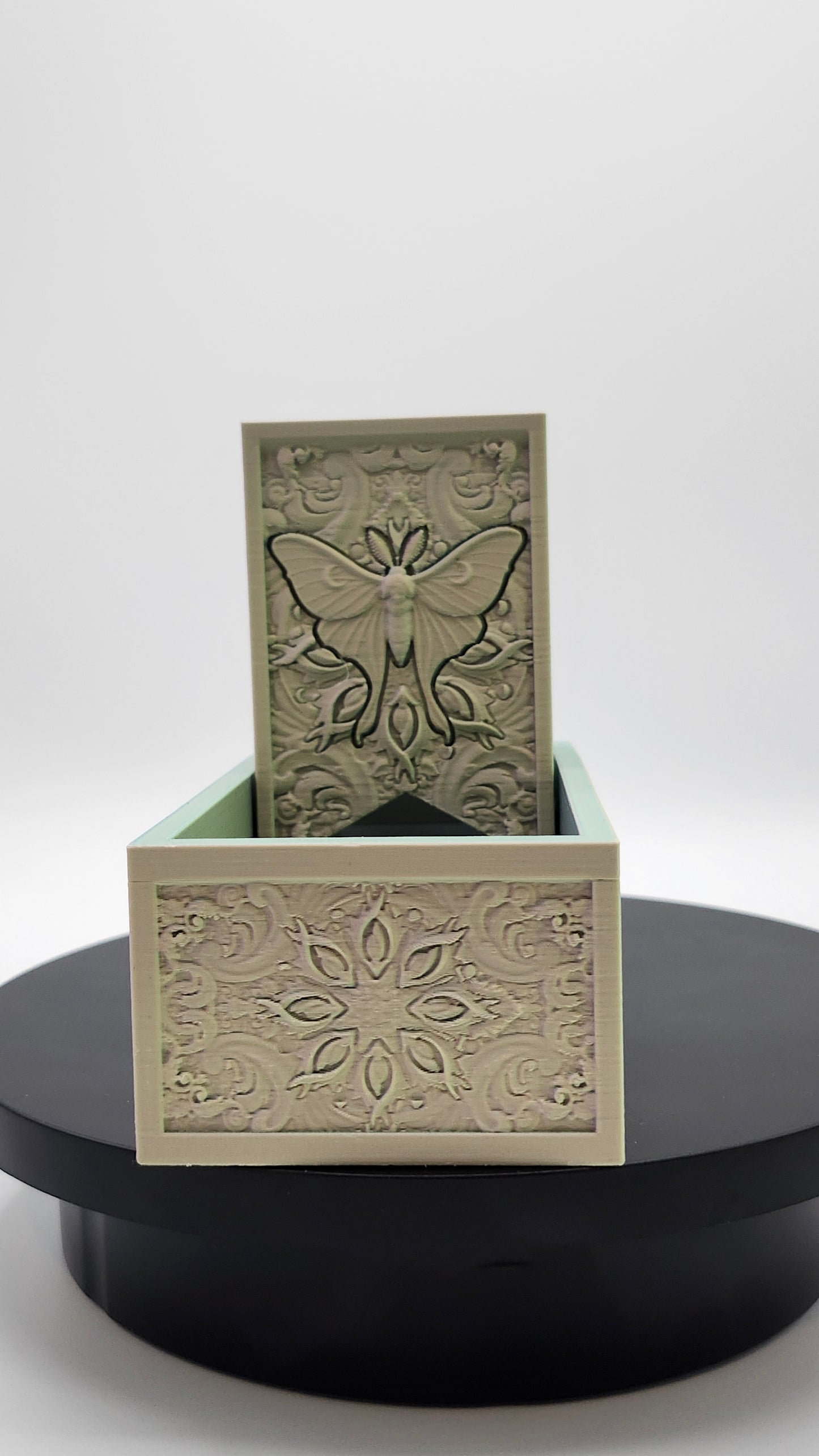 Luna Moth Folding Dice Tower