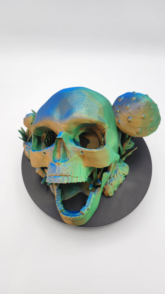 Decomposed Skull Dice Tower