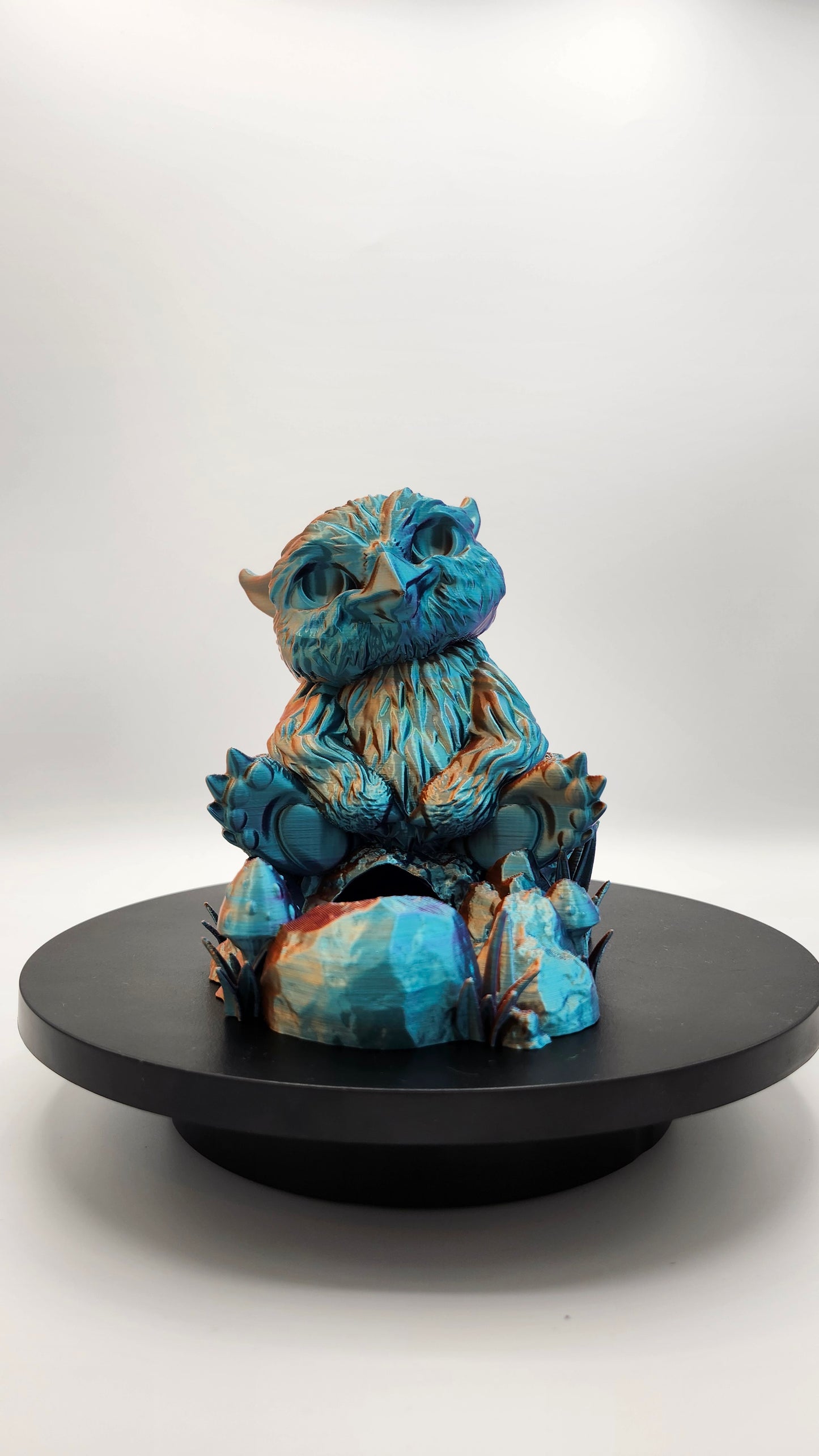 Baby Owlbear Dice Tower