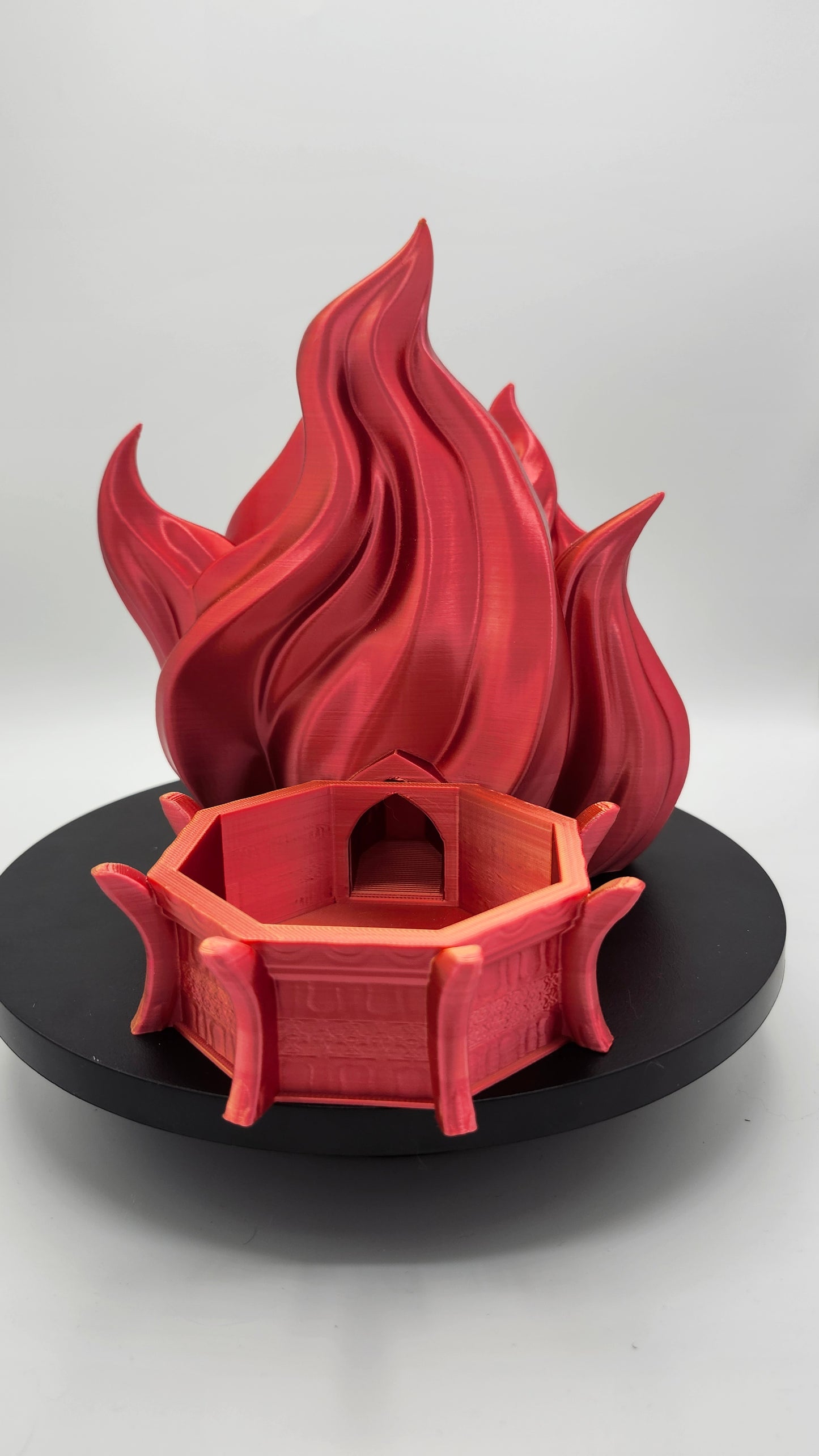 Flame Dice Tower