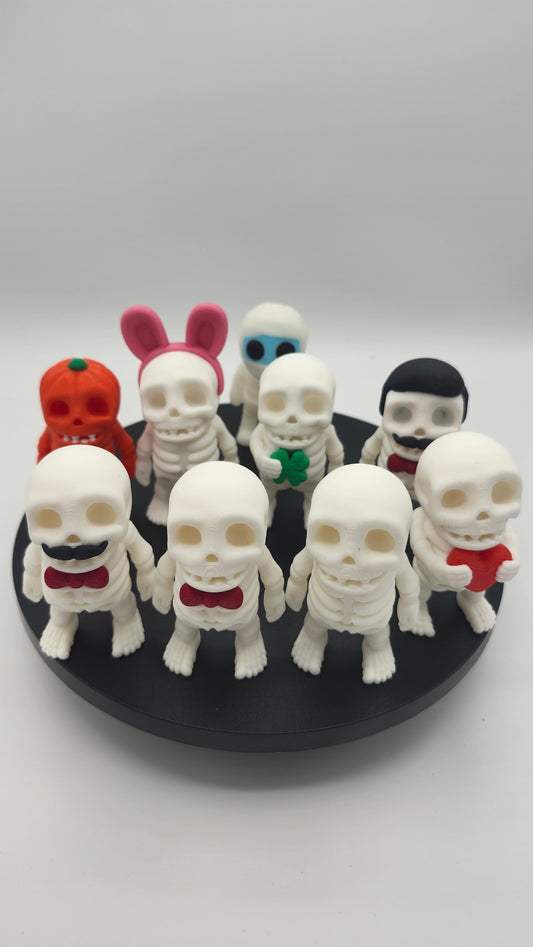 Skeletons & Fantasy Friends